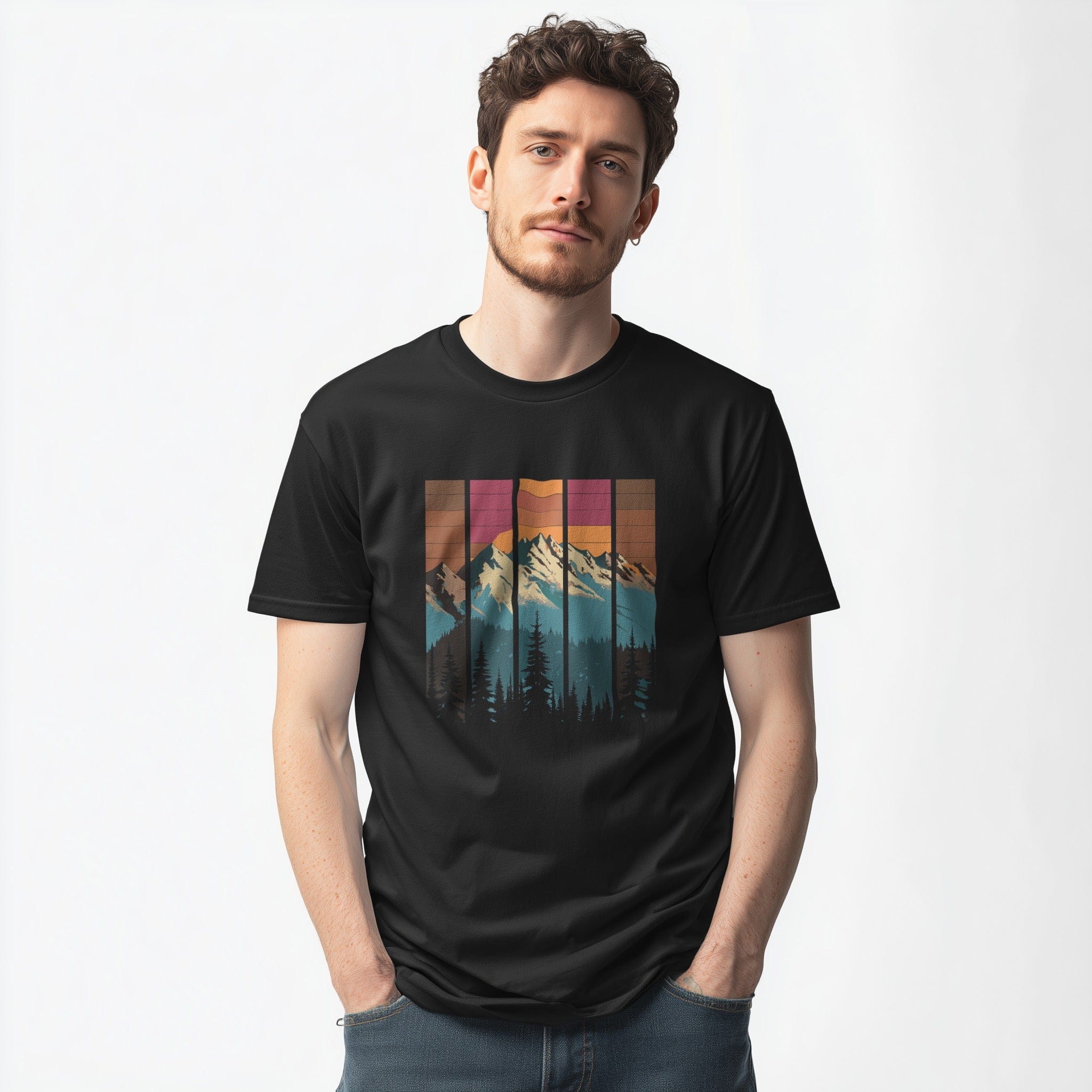 OutfitPeak Mountains In Sunset Tee