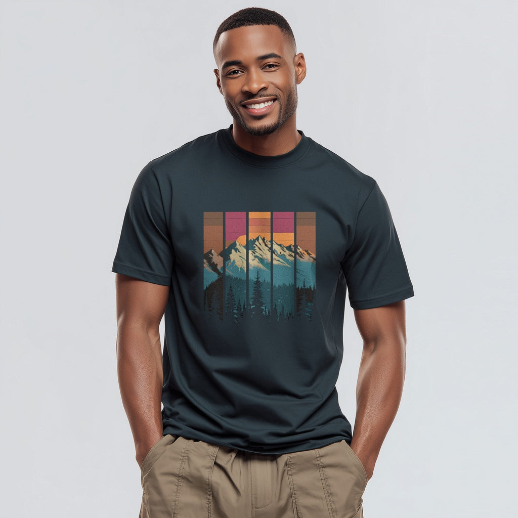 OutfitPeak Mountains In Sunset Tee
