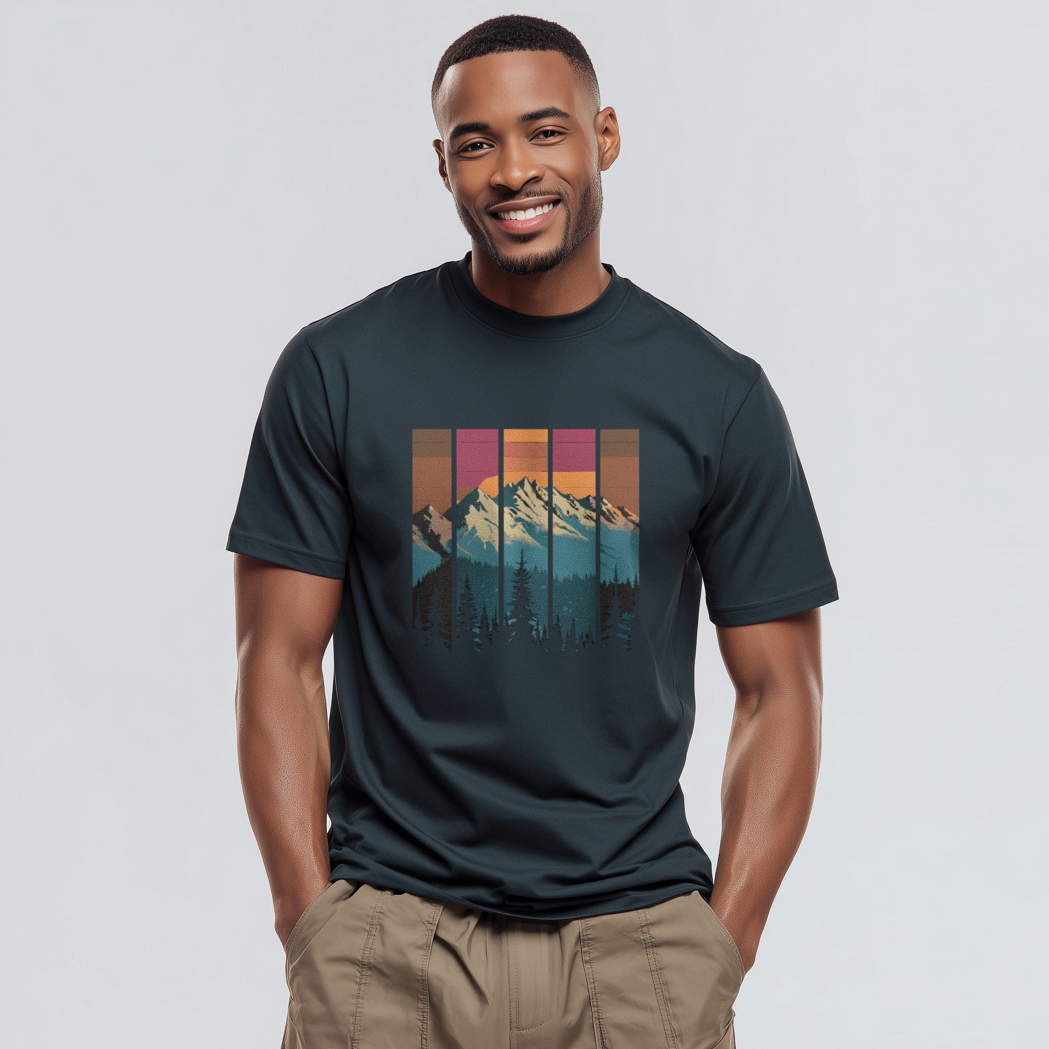 OutfitPeak Mountains In Sunset Tee