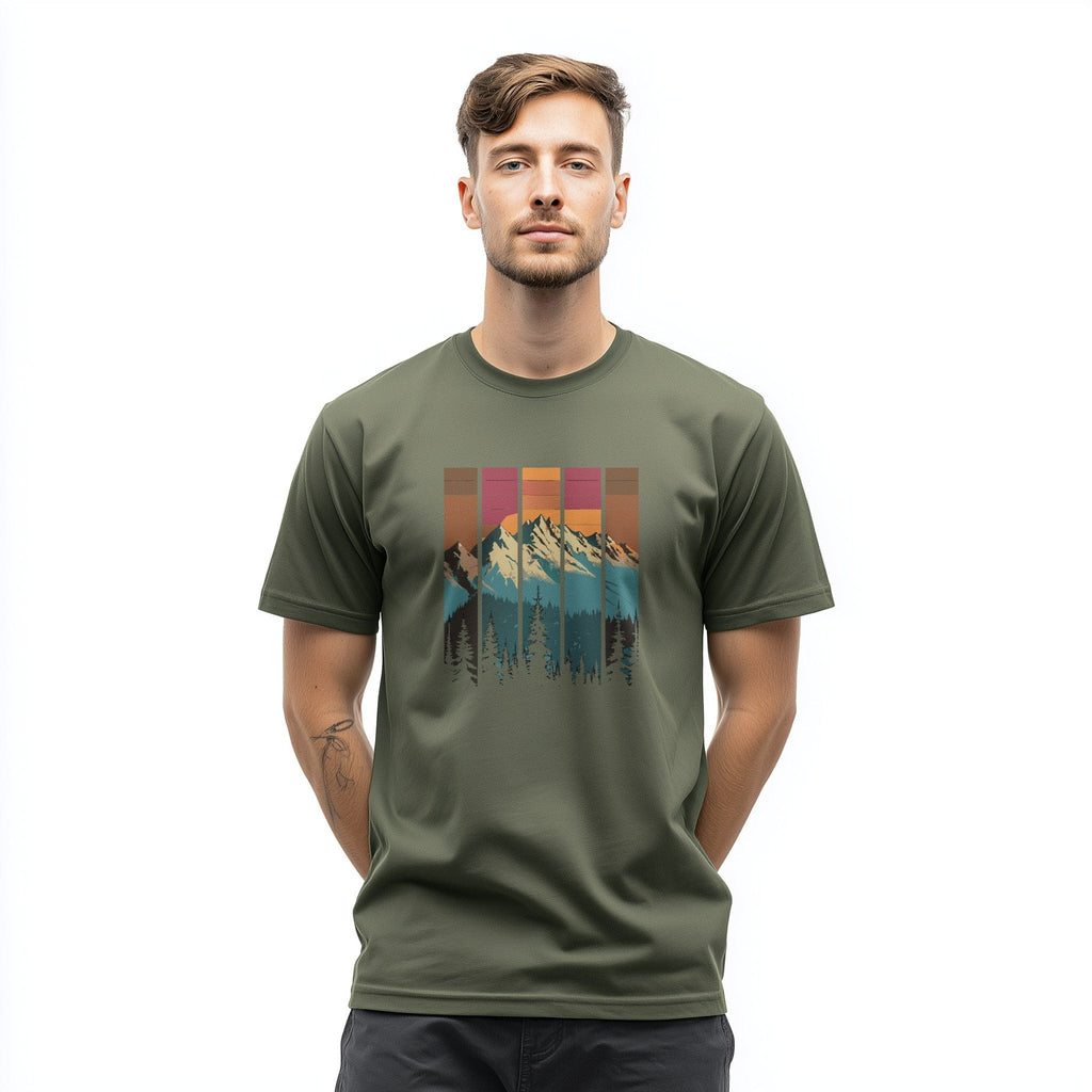 OutfitPeak Mountains In Sunset Tee