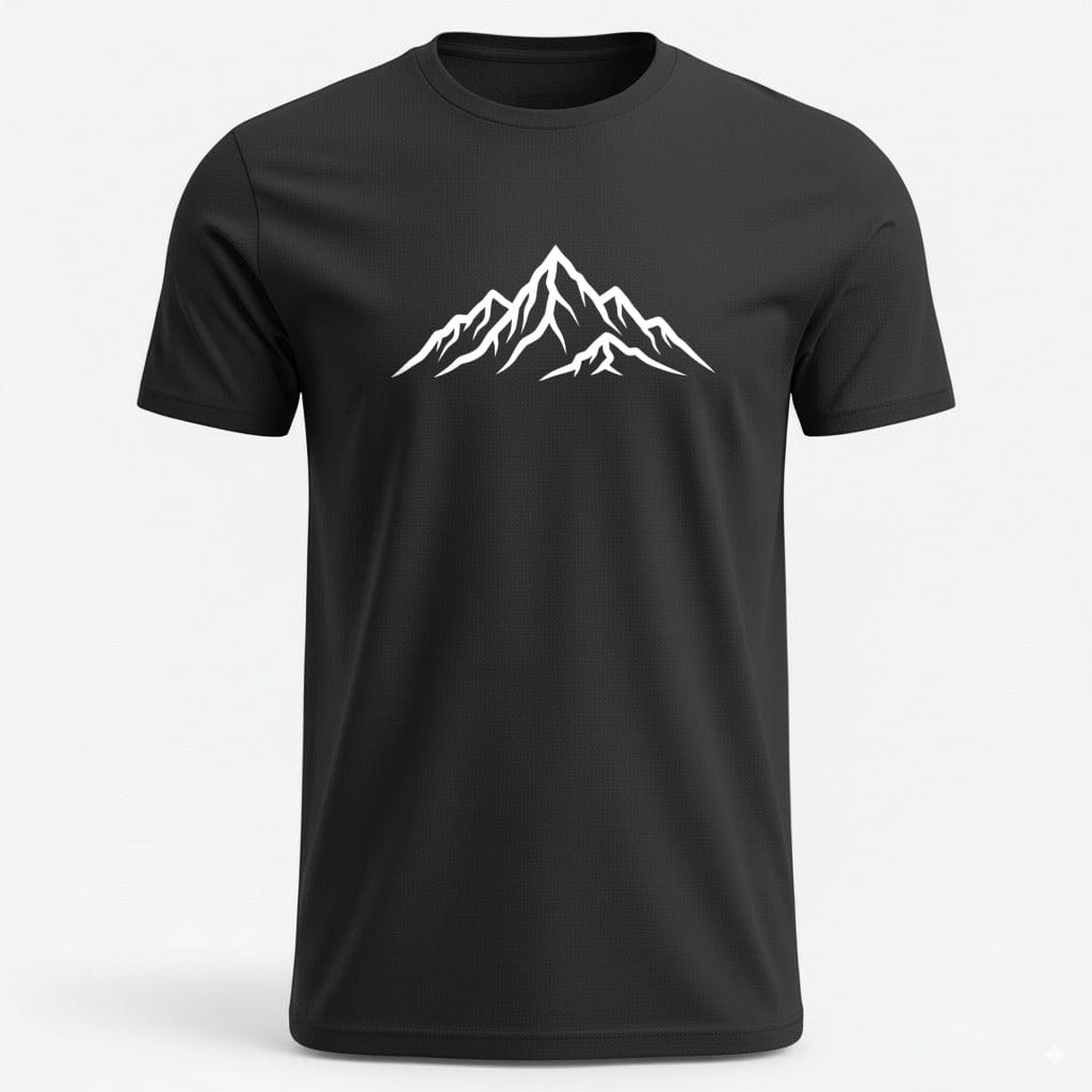 OutfitPeak Black / S Mountains Tee
