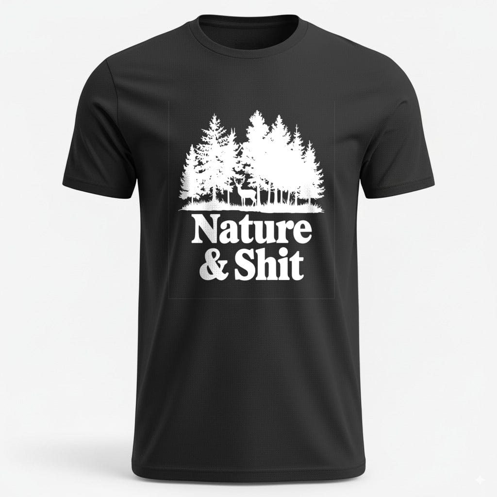 OutfitPeak Black / S Nature And Shit Tee
