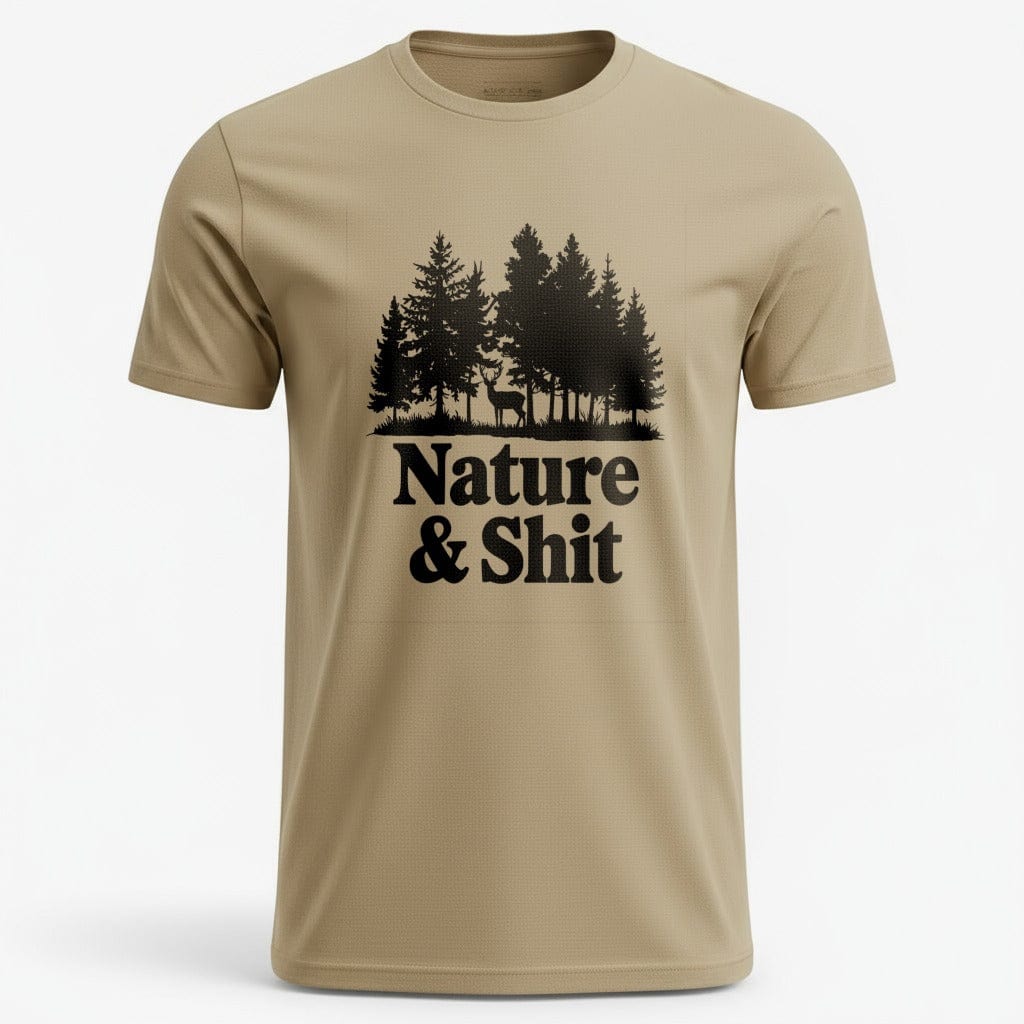 OutfitPeak Sand / S Nature And Shit Tee