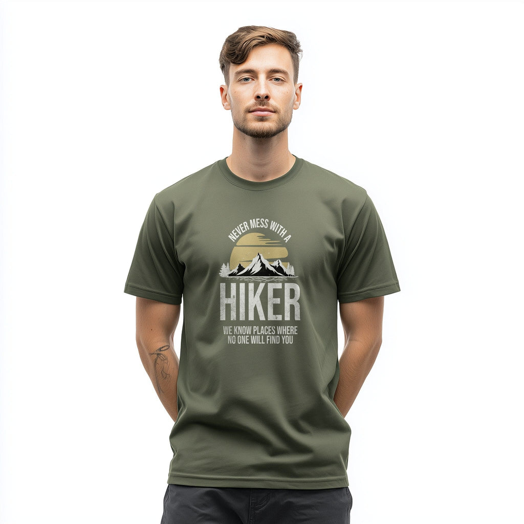 OutfitPeak Never Mess With A Hiker Tee