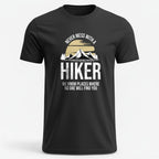 OutfitPeak Black / XS Never Mess With A Hiker Tee