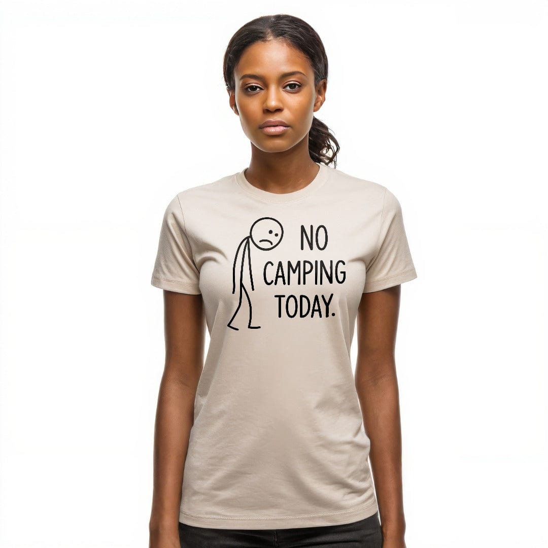OutfitPeak No Camping Today Tee