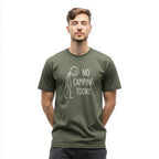OutfitPeak No Camping Today Tee