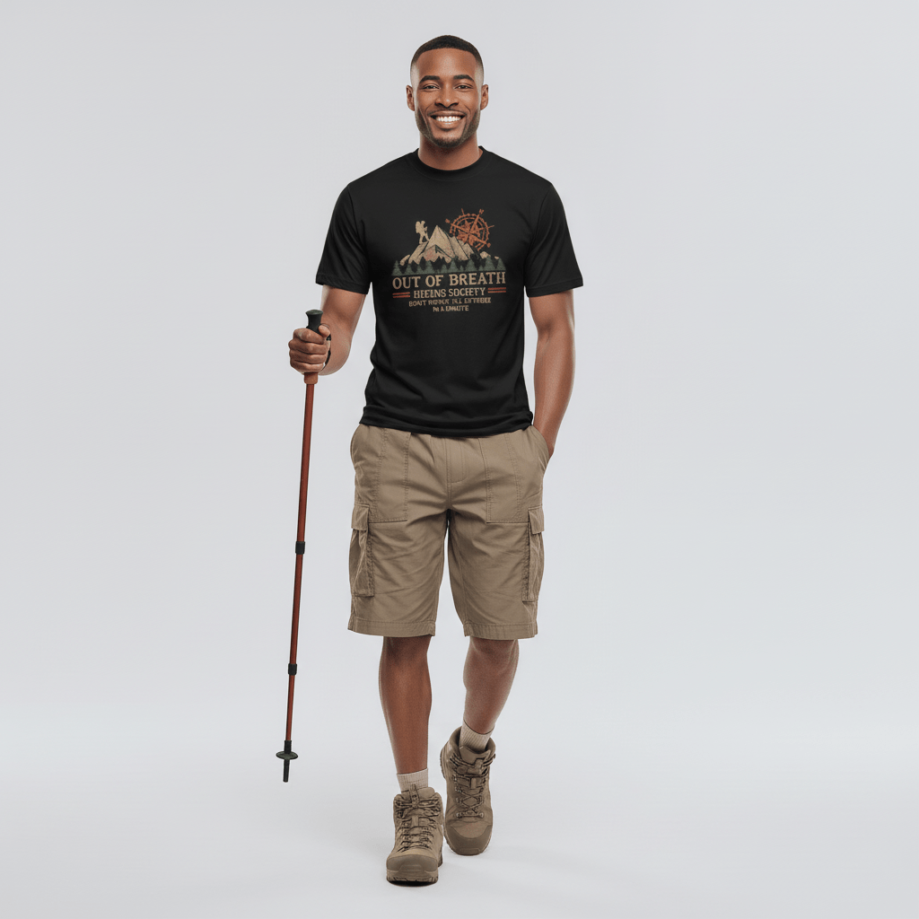OutfitPeak Out of Breath Hiking Society Tee