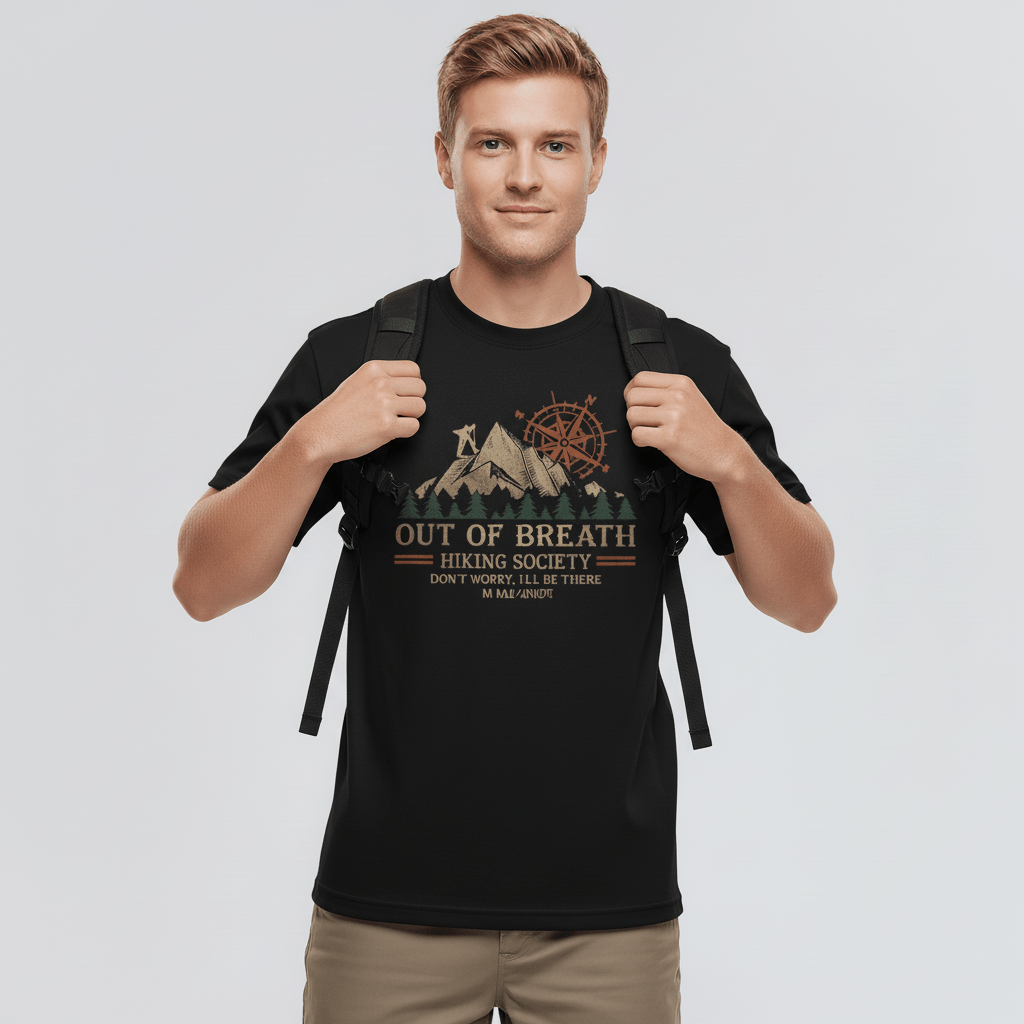 OutfitPeak Out of Breath Hiking Society Tee