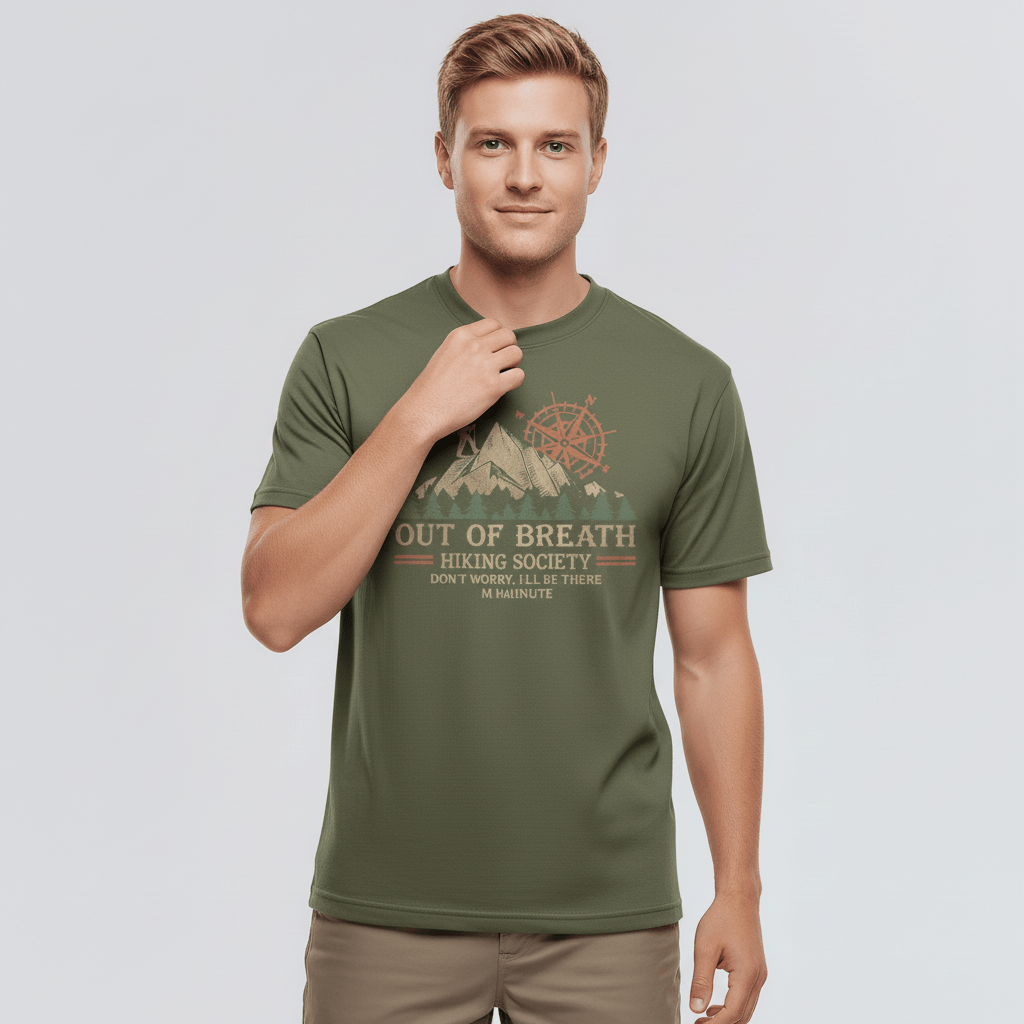 OutfitPeak Out of Breath Hiking Society Tee