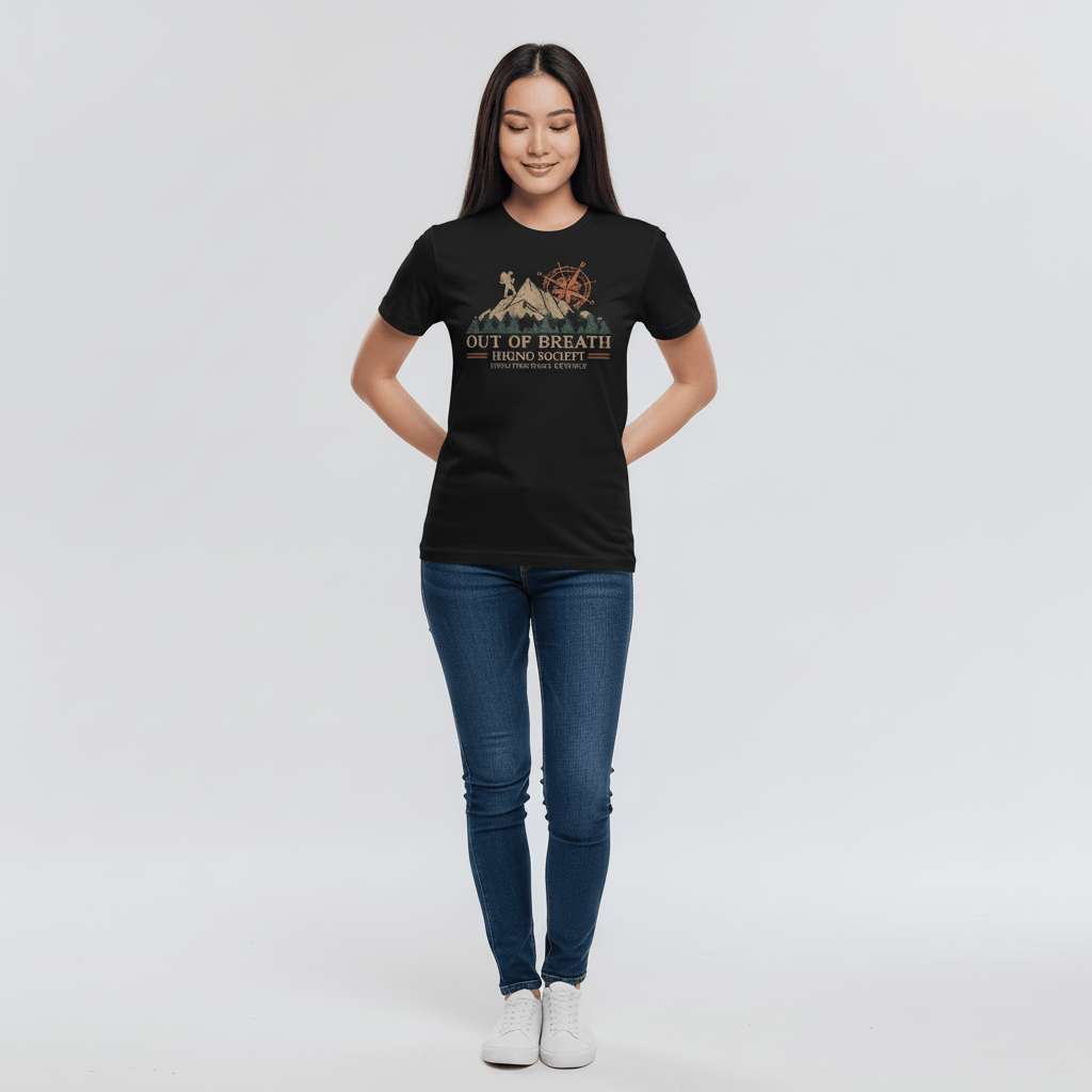 OutfitPeak Out of Breath Hiking Society Tee