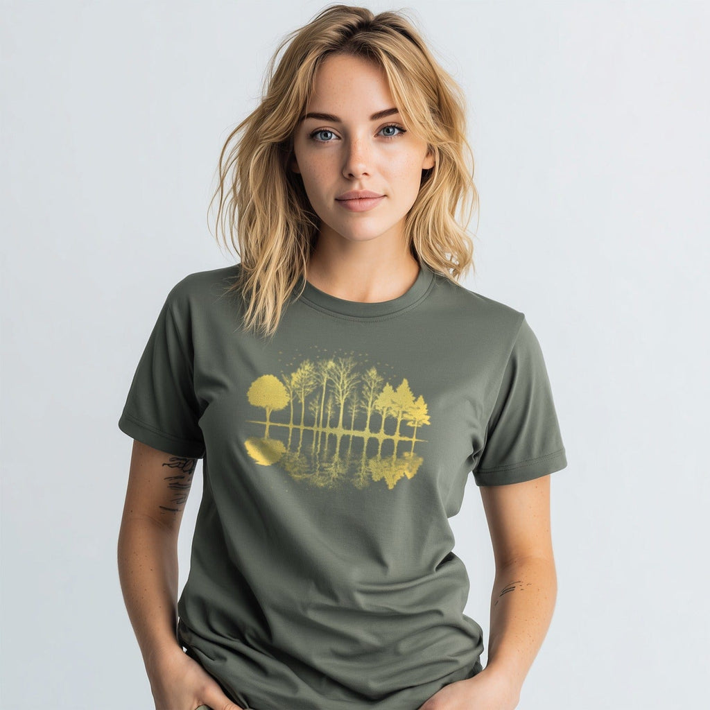 OutfitPeak Reflective Tree Tee