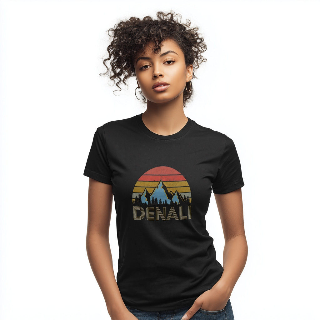 OutfitPeak Retro Mountain Sunset Denali Tee