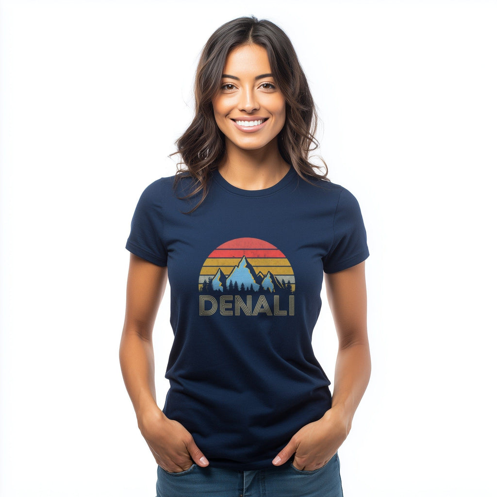 OutfitPeak Retro Mountain Sunset Denali Tee