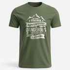 OutfitPeak Military Green / S Routine Is Lethal Tee