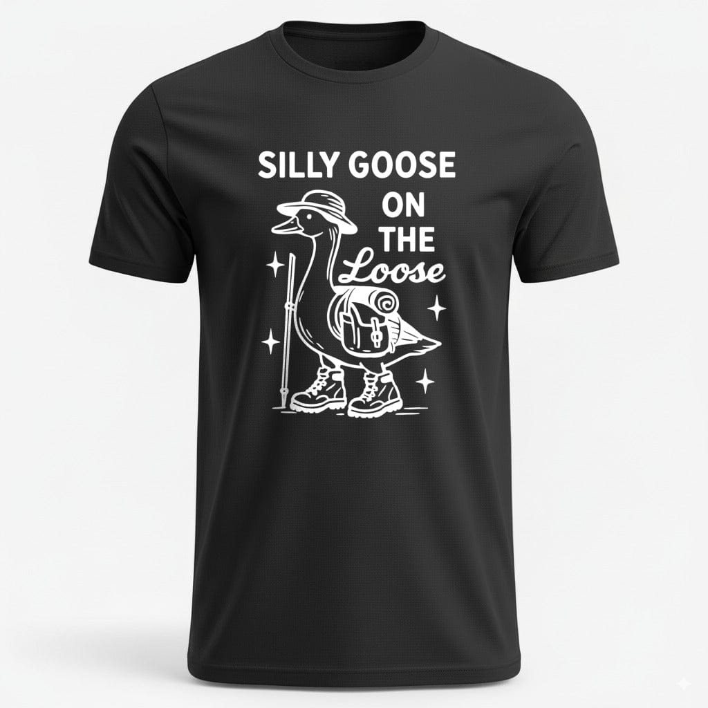 OutfitPeak XS / Black Silly Goose Tee