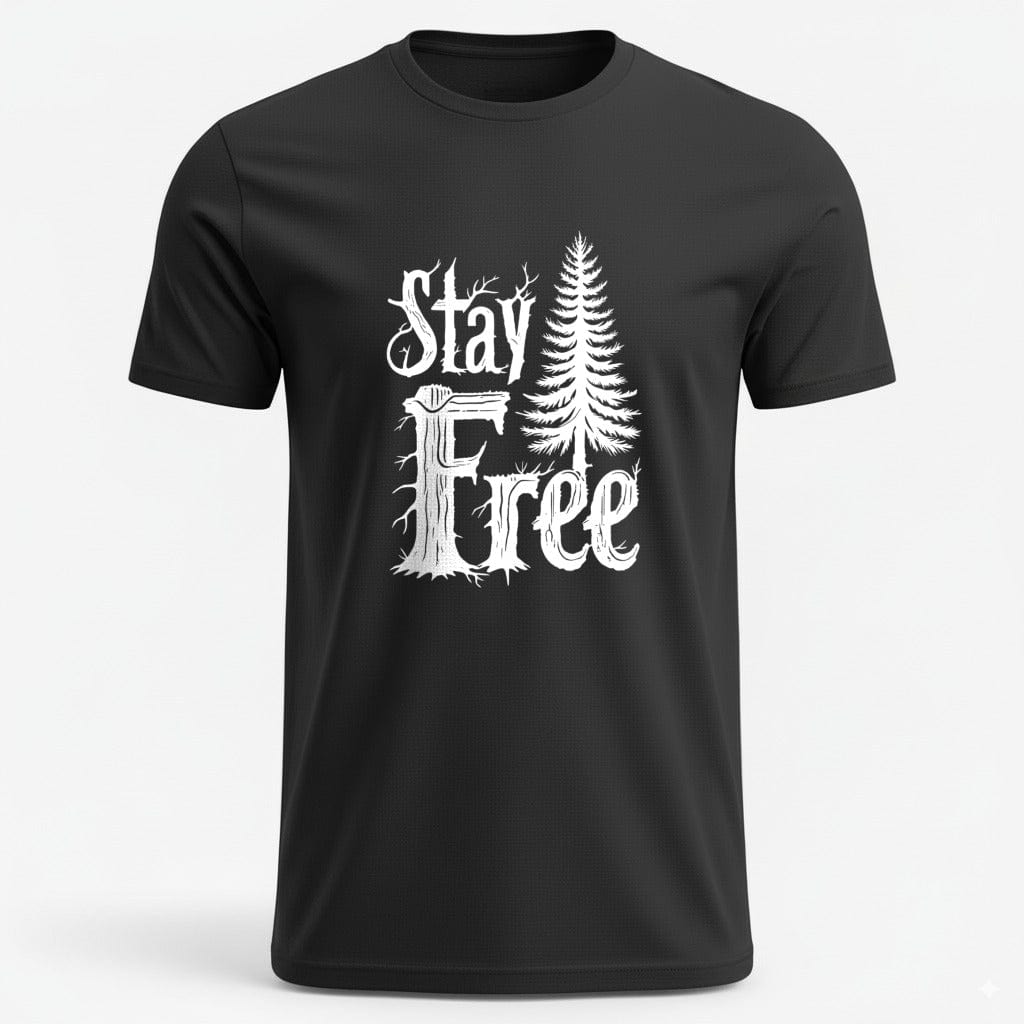 OutfitPeak Black / S Stay Free Tee