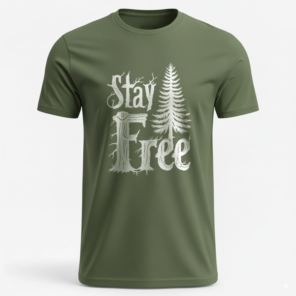 OutfitPeak Military Green / S Stay Free Tee