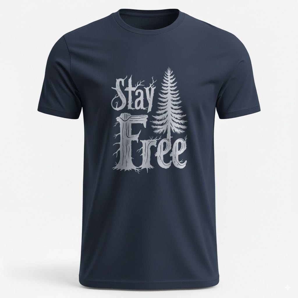 OutfitPeak Navy / S Stay Free Tee