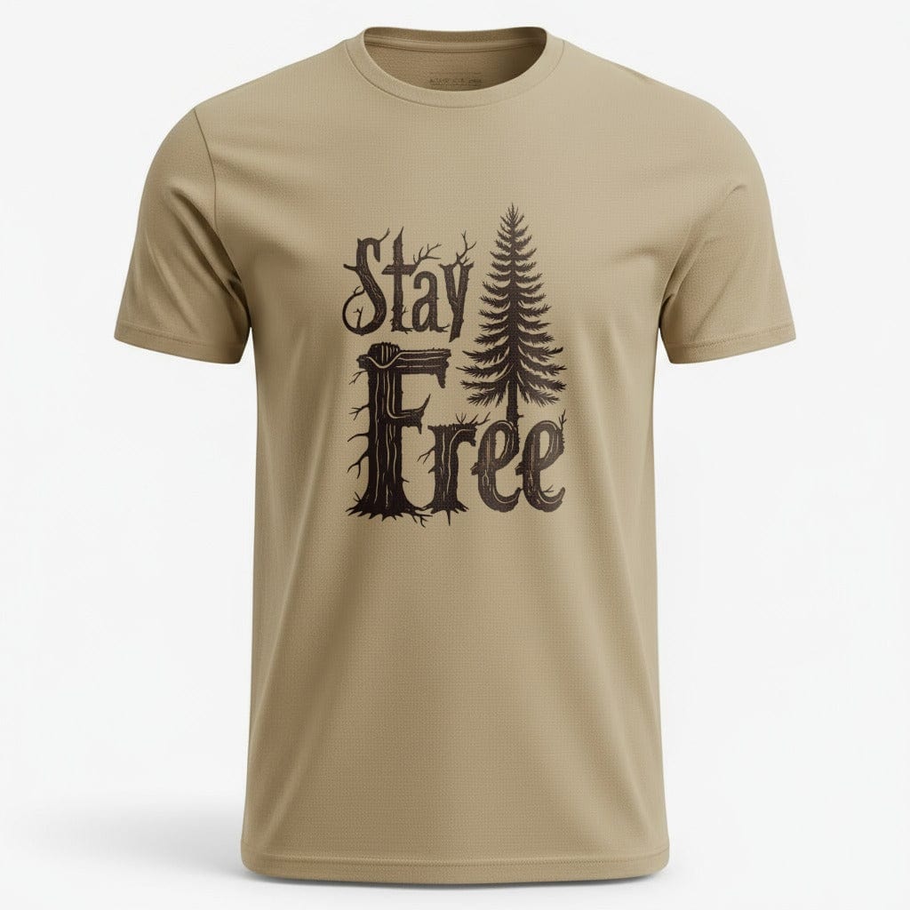 OutfitPeak Sand / S Stay Free Tee