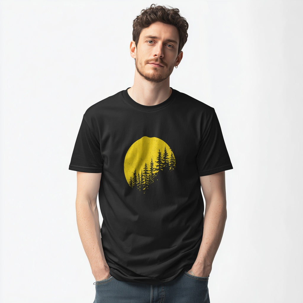 OutfitPeak Tree Silhouette Forest Tee