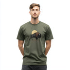 OutfitPeak Vintage Bison Sunset Tee