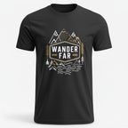 OutfitPeak Black / XS Wander Far Tee