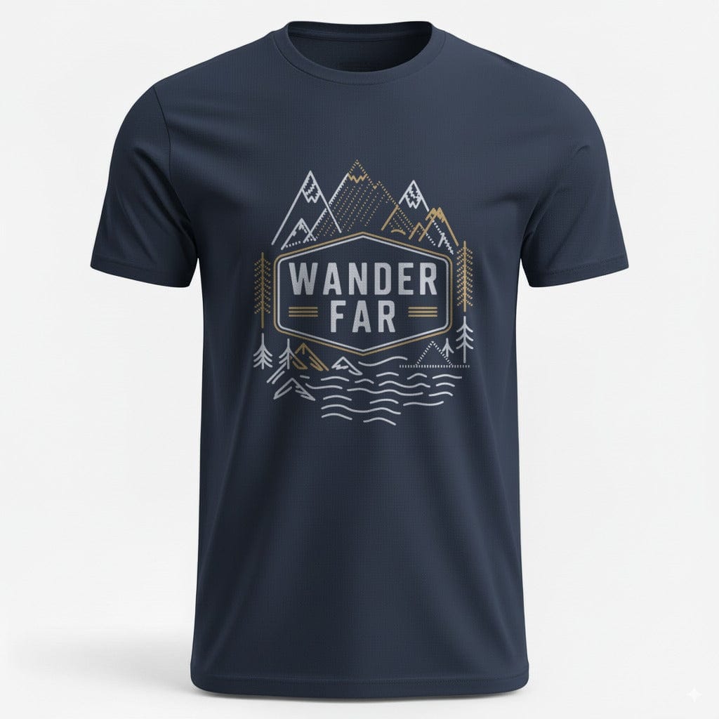 OutfitPeak Navy / XS Wander Far Tee