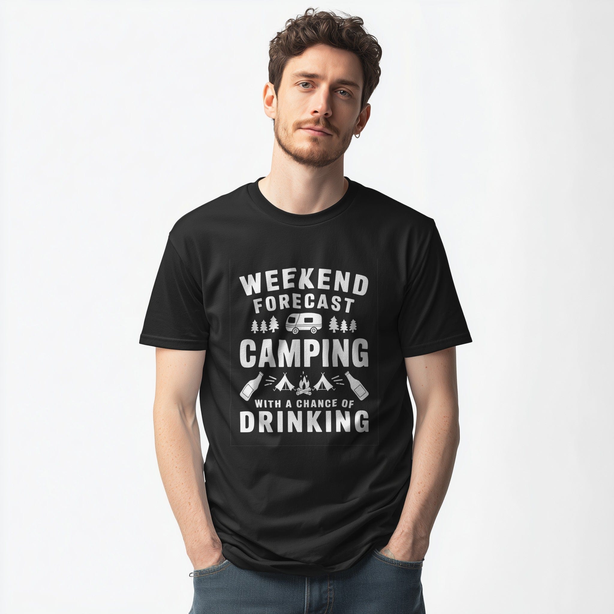 OutfitPeak Physical Item Weekend Forecast Camping Tee