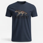 OutfitPeak Navy / XS Wild and Free Lone Wolf Tee