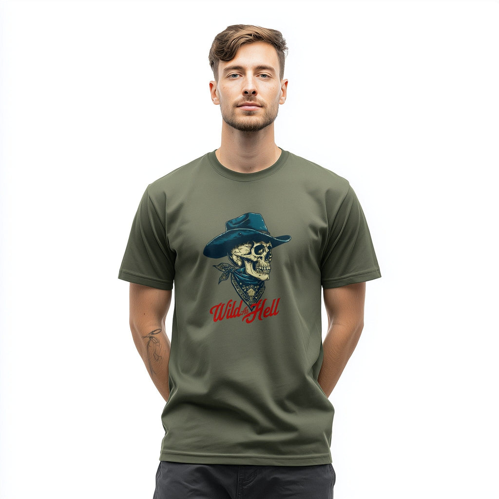 OutfitPeak Wild As Hell Cowboy Tee