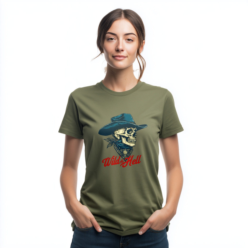 OutfitPeak Wild As Hell Cowboy Tee