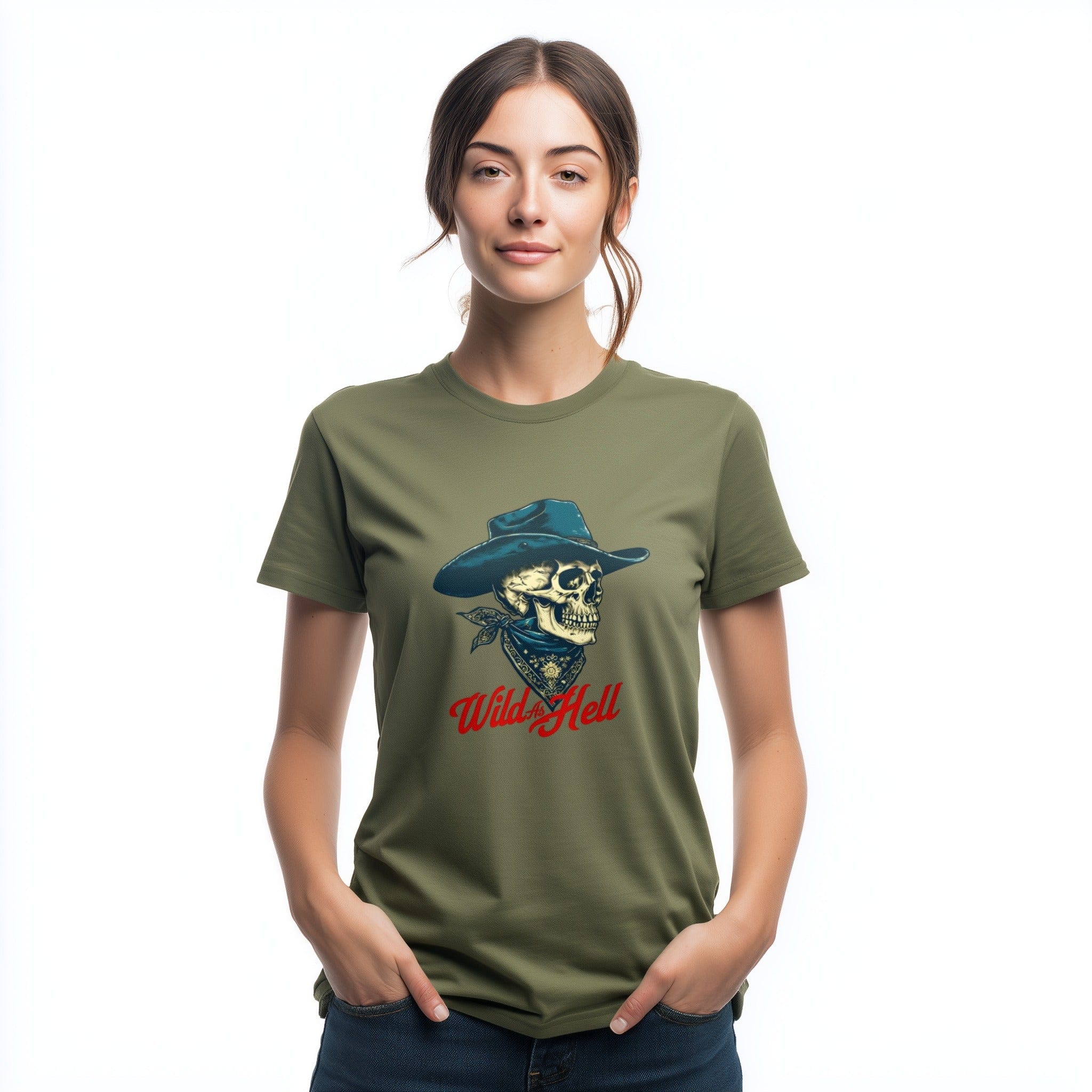 OutfitPeak Wild As Hell Cowboy Tee