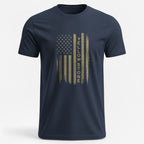 OutfitPeak Navy / XS Yellowstone Flag Tee