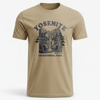 OutfitPeak Physical Item Yosemite Falls Graphic Tee - National Park Souvenir T-Shirt